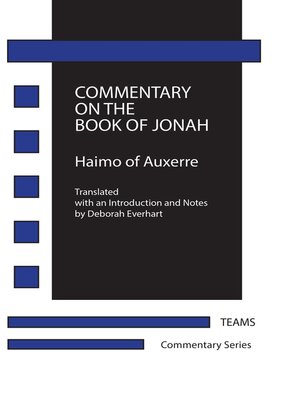 cover image of Commentary on the Book of Jonah